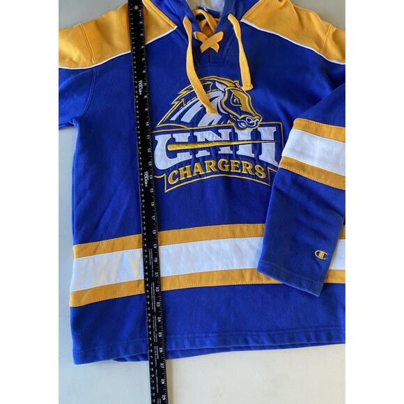 University of New Haven Sweater Mens Small Champion Hoodie Hockey UNH College - Picture 9 of 10